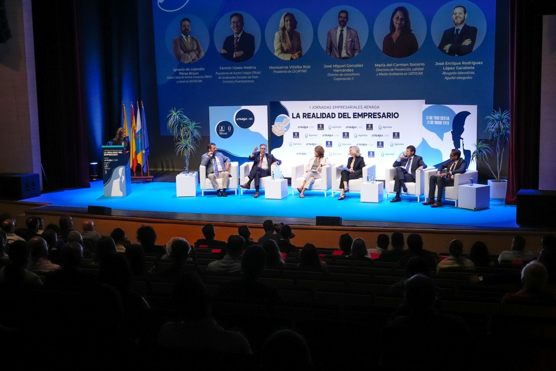 Primeras jornadas empresariales de Aenaga