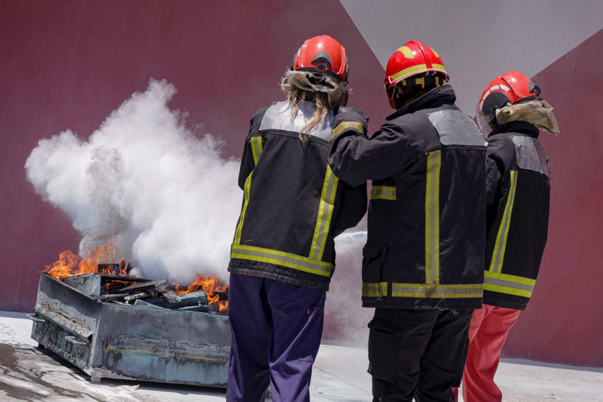 Así son los simulacros de emergencia en el ámbito marítimo