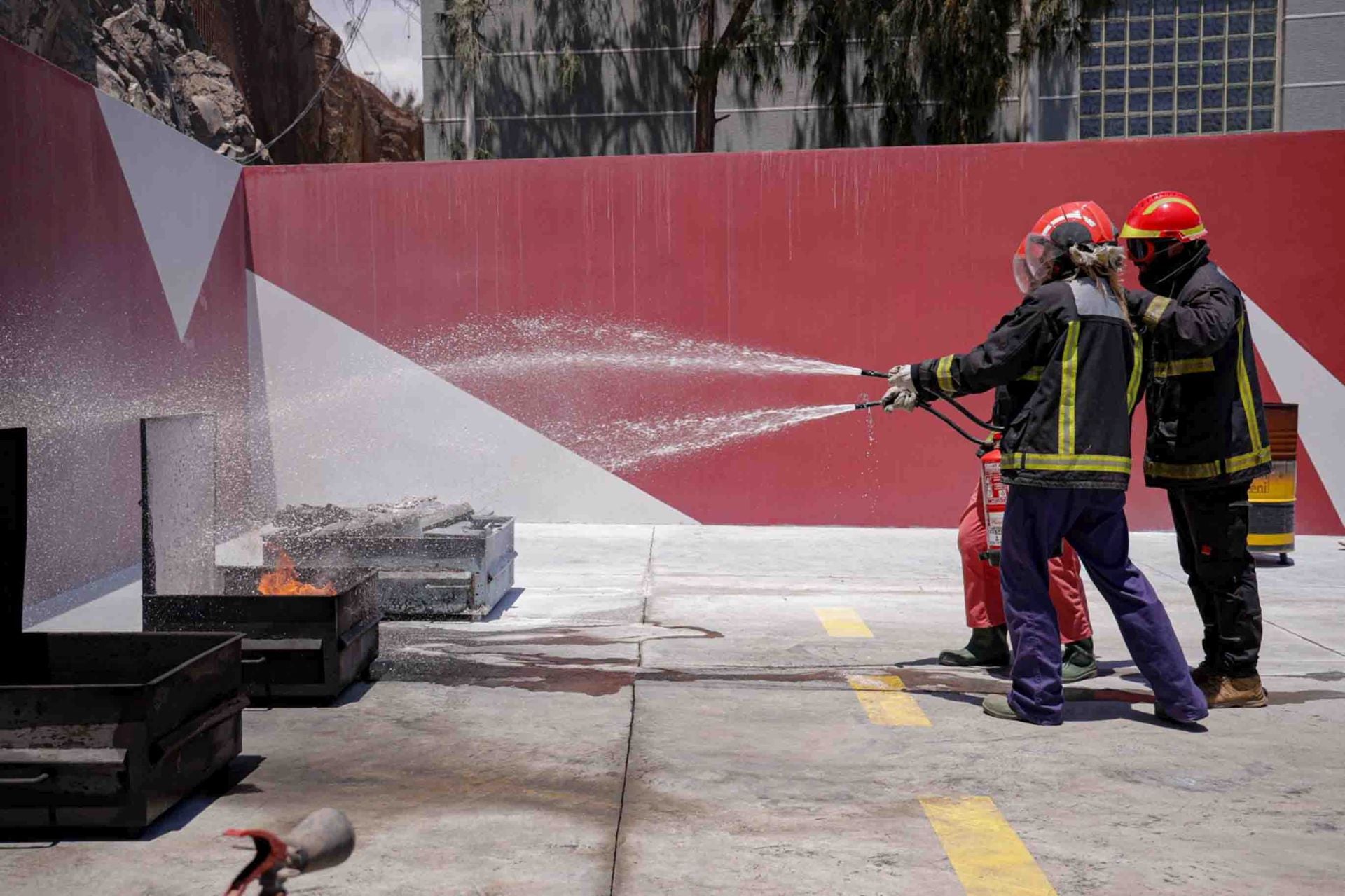 Así son los simulacros de emergencia en el ámbito marítimo