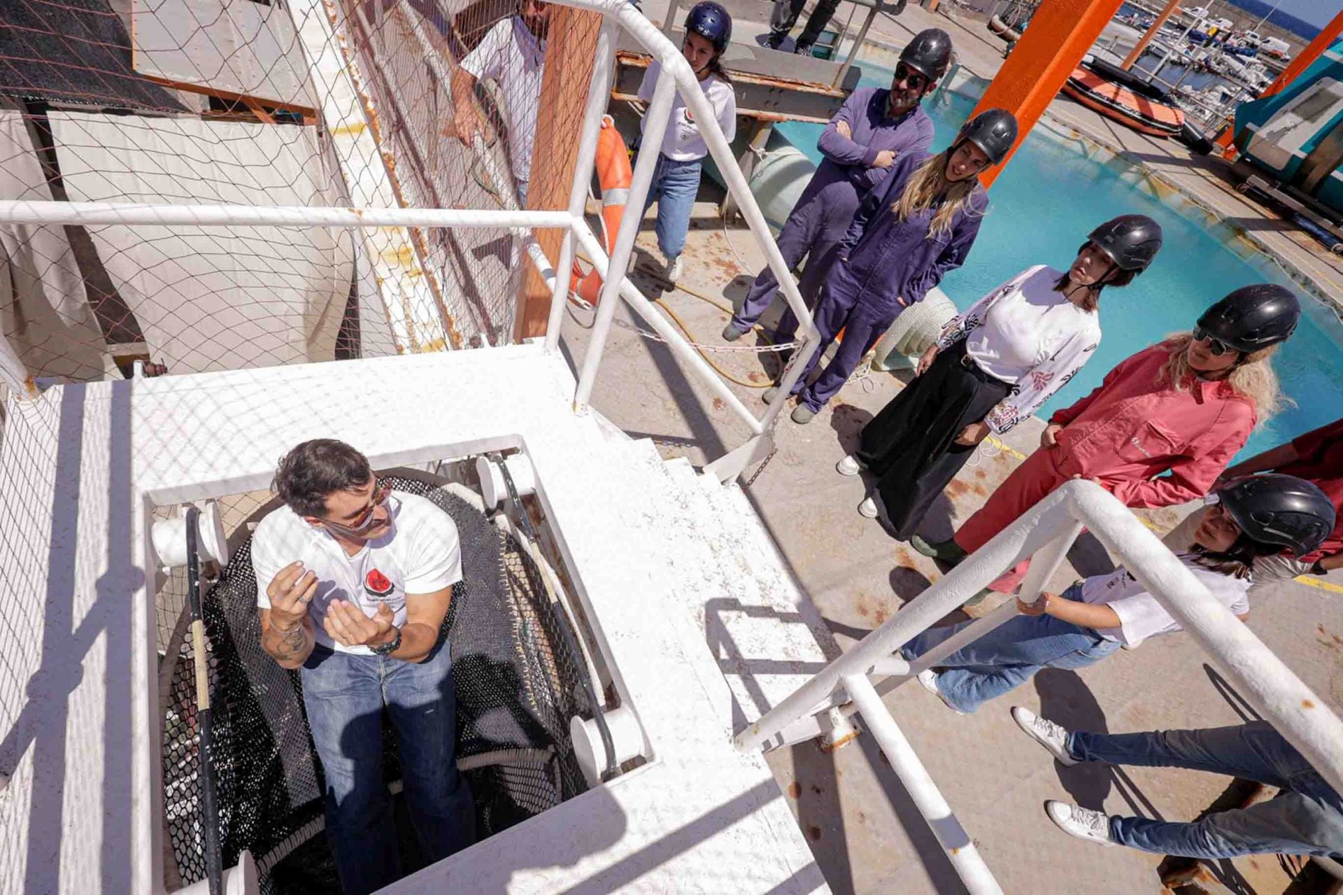 Así son los simulacros de emergencia en el ámbito marítimo