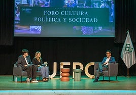 Rodríguez fue este jueves entrevistado por los alumnos de la Fernando Pessoa.
