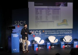 Gustavo Herrera durante su ponencia.