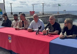 Imagen de la rueda de prensa.