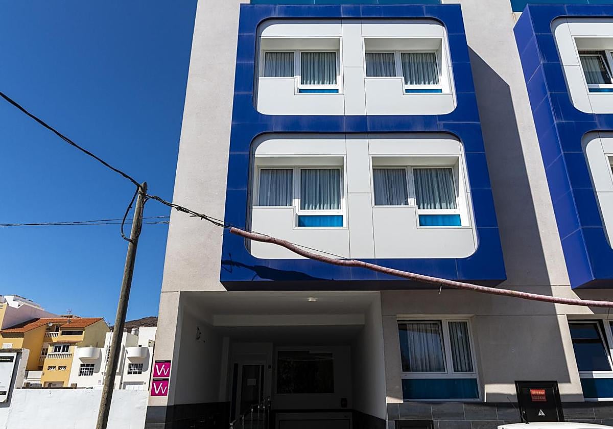 Edificio de vivienda vacacional en Arinaga.