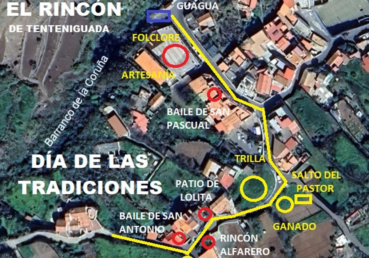 Imagen principal - El Rincón de Tenteniguada revive sus raíces con el Día de las Tradiciones