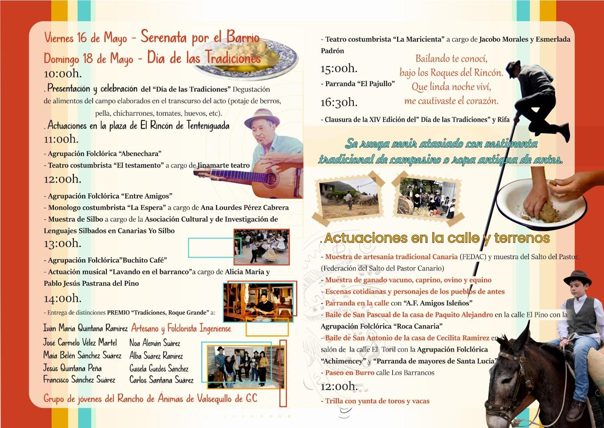 Imagen secundaria 1 - El Rincón de Tenteniguada revive sus raíces con el Día de las Tradiciones
