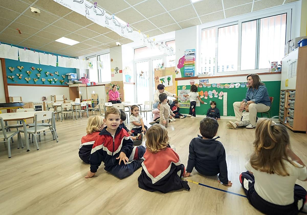 Aula de dos años en el CEIP Villa de Firgas.
