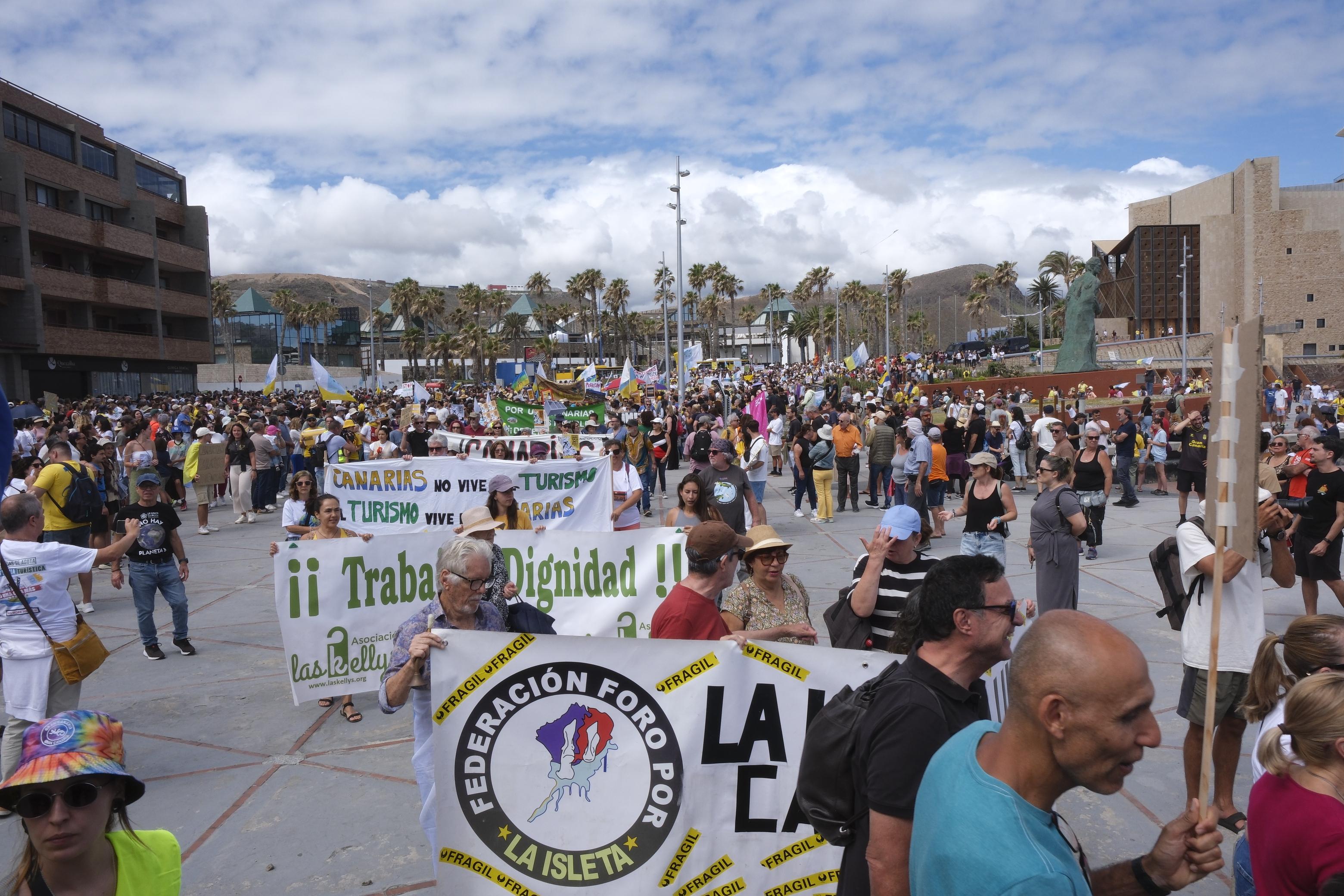 Las movilizaciones del 18M, en imágenes