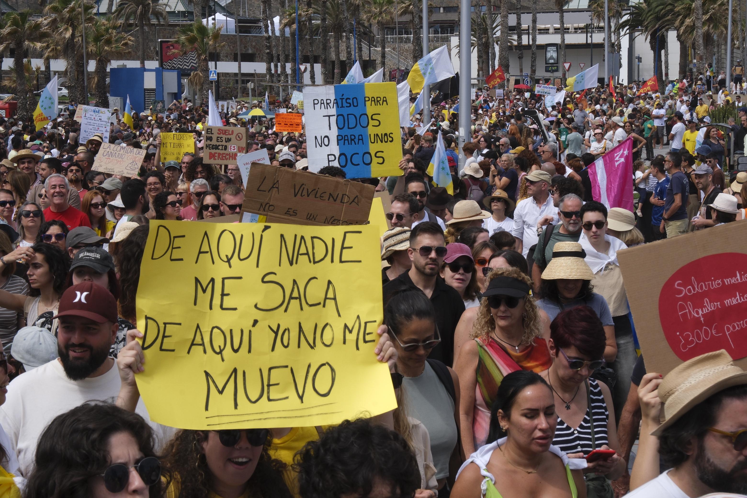 Las movilizaciones del 18M, en imágenes