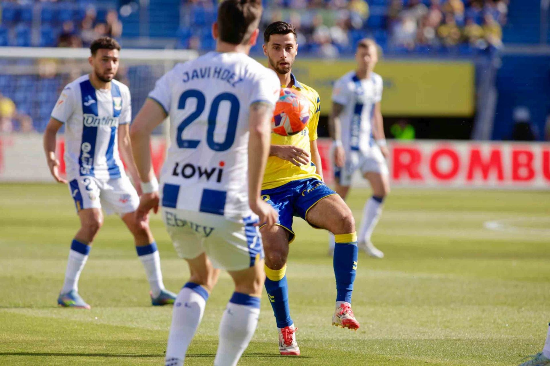 El encuentro de la UD Las Palmas y el CD Leganés, en imágenes