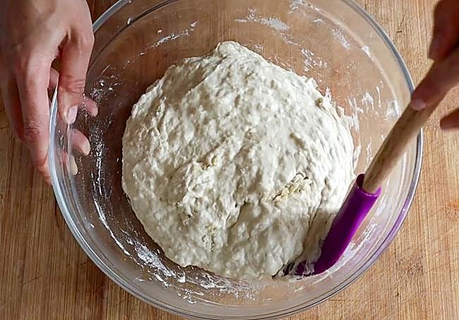 Mezclamos con las harinas