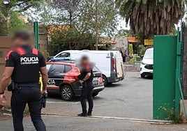 Registro policial en el centro de menores situado en la carretera de Bandama.