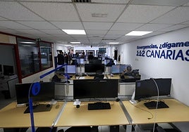 Unidad de Emergencias del 112 Canarias.