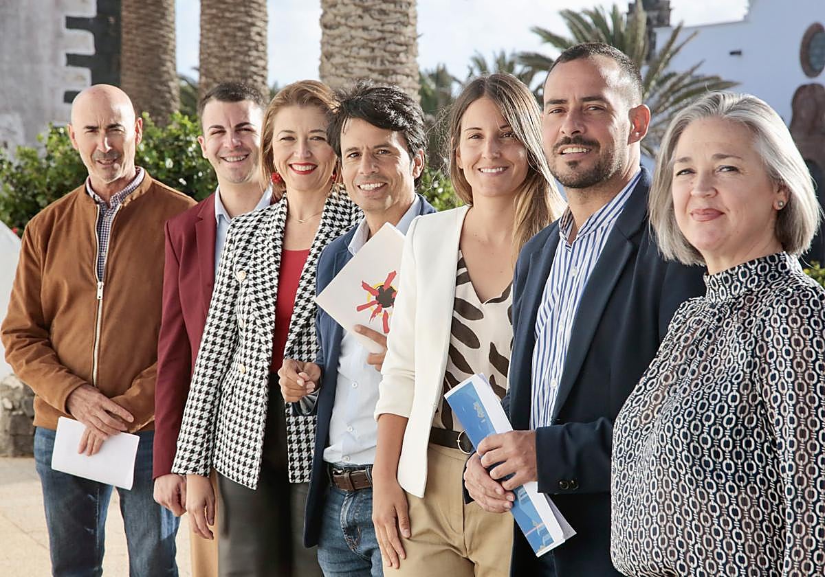 Ediles del PSOE en Teguise.