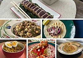 Menú semanal del 26 de mayo al 1 de junio