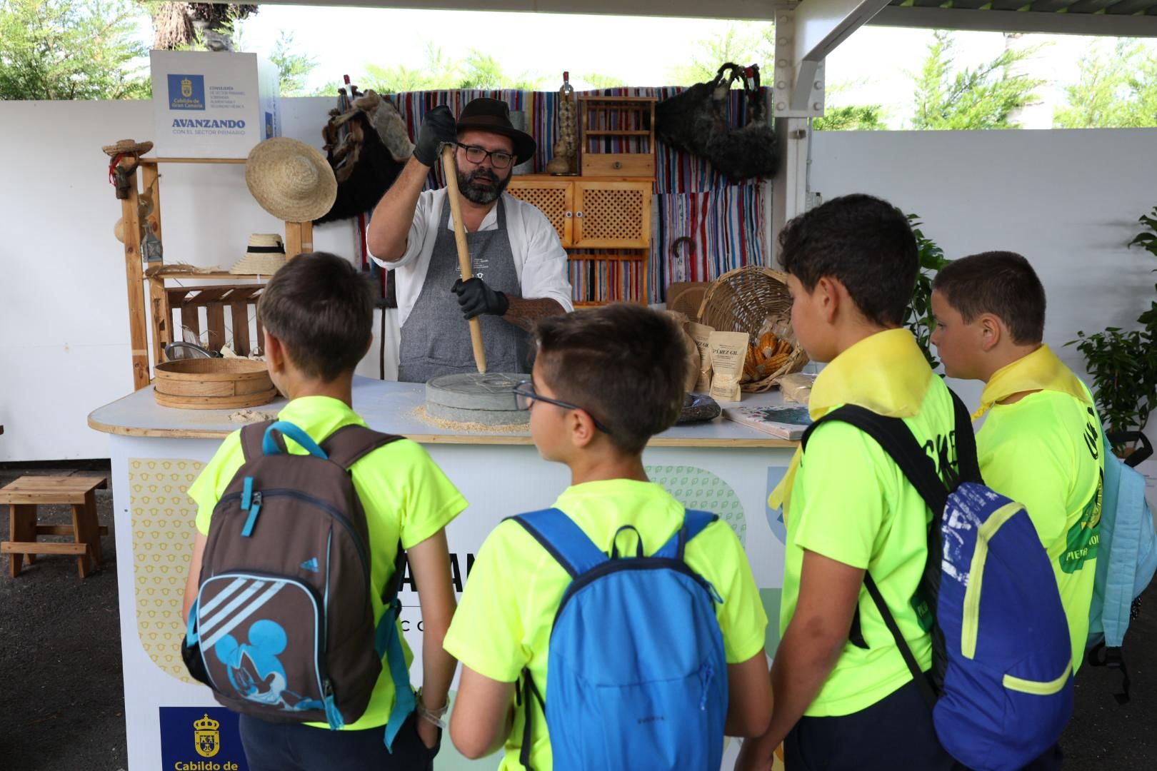 El sector primario se abre a los niños