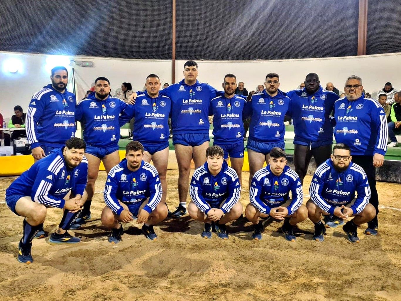 Formación del Aridane esta temporada.