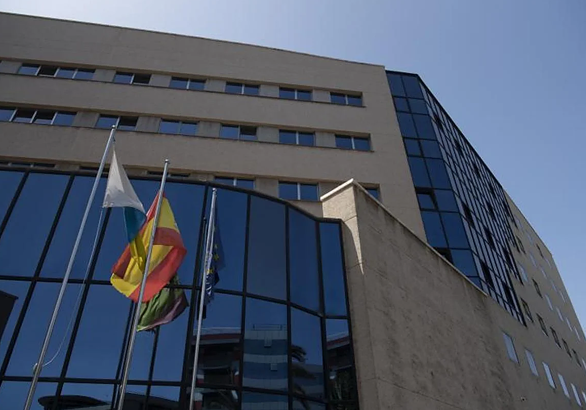 Imagen de archivo del Palacio de Justicia de Santa Cruz de Tenerife.