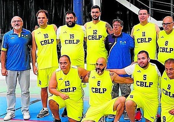 El equipo de salud mental del Club Baloncesto Las Palmas.