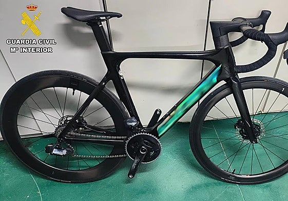 Imagen de la bicicleta robada.