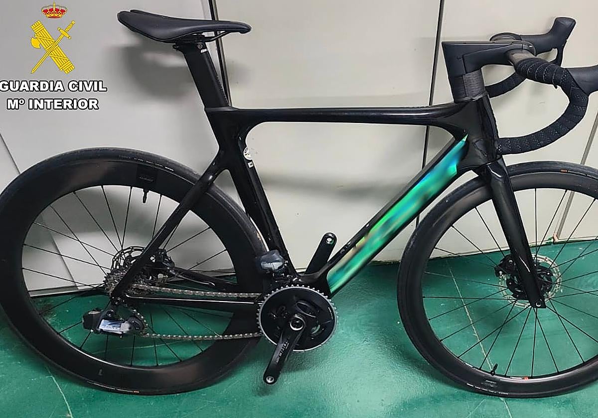 Imagen de la bicicleta robada.