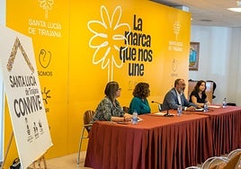 Presentación del proyecto en Vecindario, este miércoles.