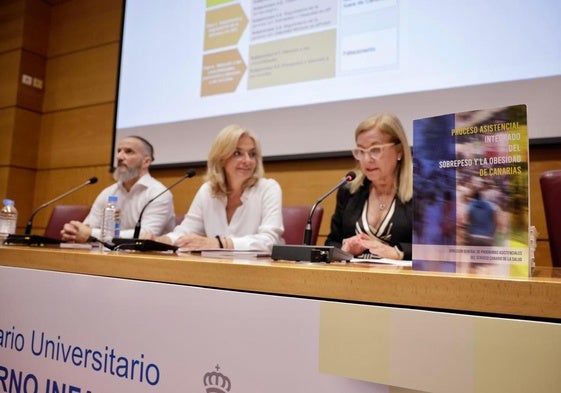 Momento de la presentación del Proceso de Atención Integral de la Obesidad y el Sobrepeso.