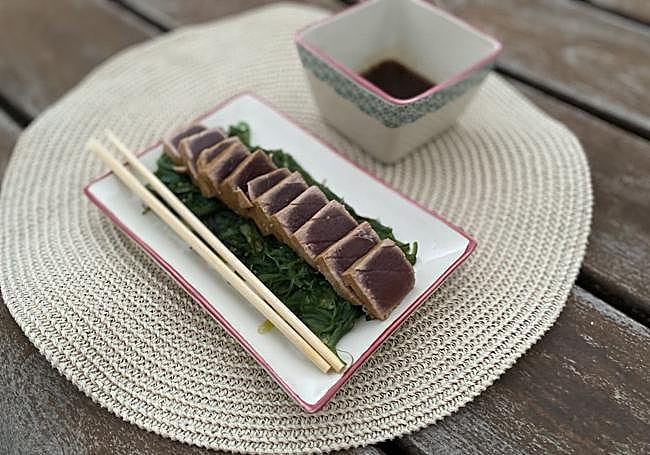 Tataki de atún