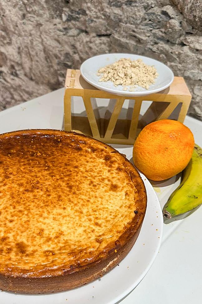 Tarta de merienda canaria