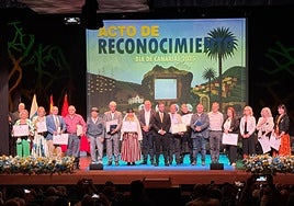 Imagen de los premiados.