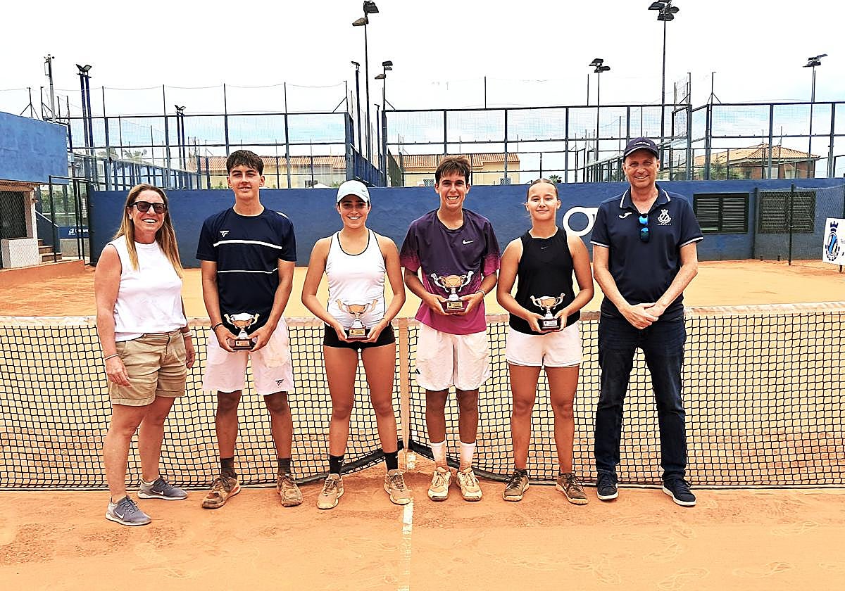 Los finalistas del Campeonato de Canarias junior.