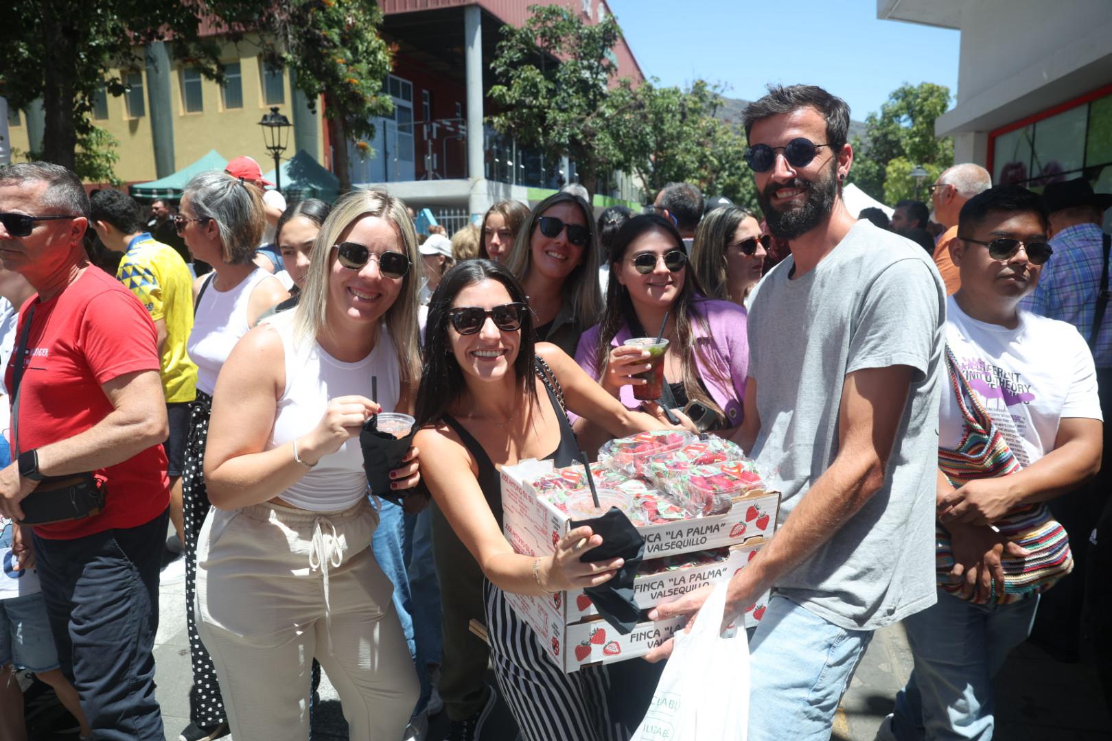 La nueva Feria del sabor triunfa en Valsequillo