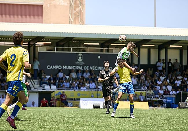 El partido fue vibrante y muy igualado.