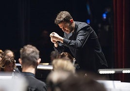 El joven director grancanario Gabriel González.