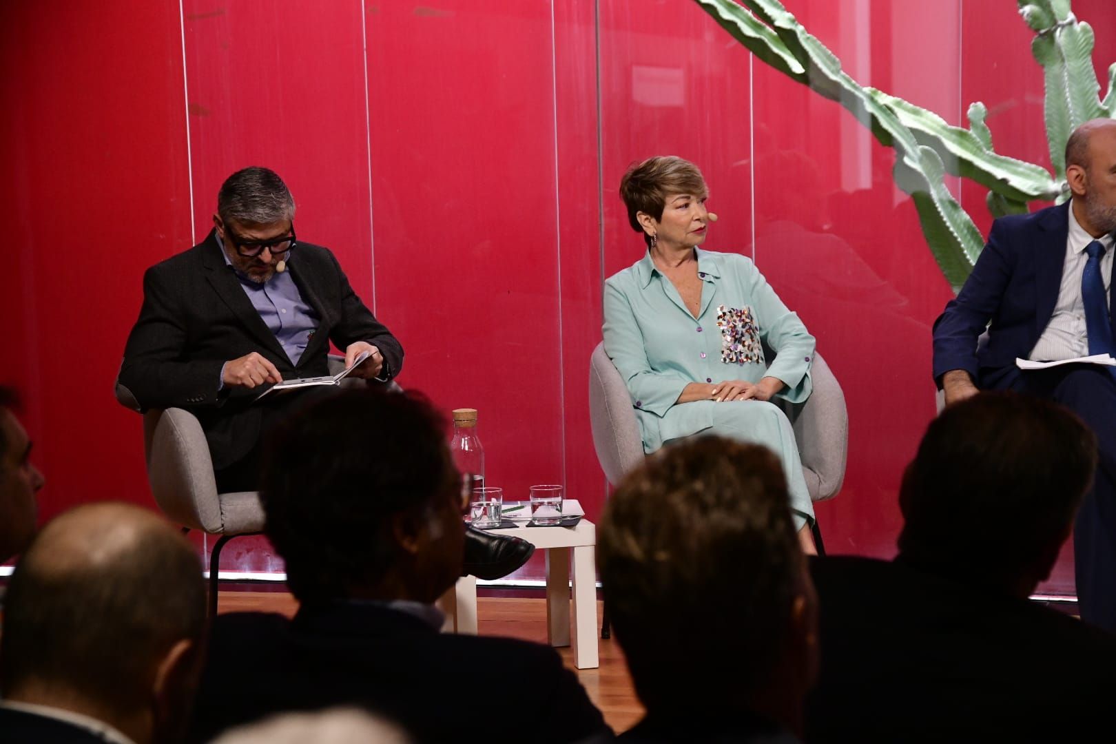 Imágenes del foro CANARIAS7 &#039;Conversaciones con el consejero Pablo Rodríguez&#039;