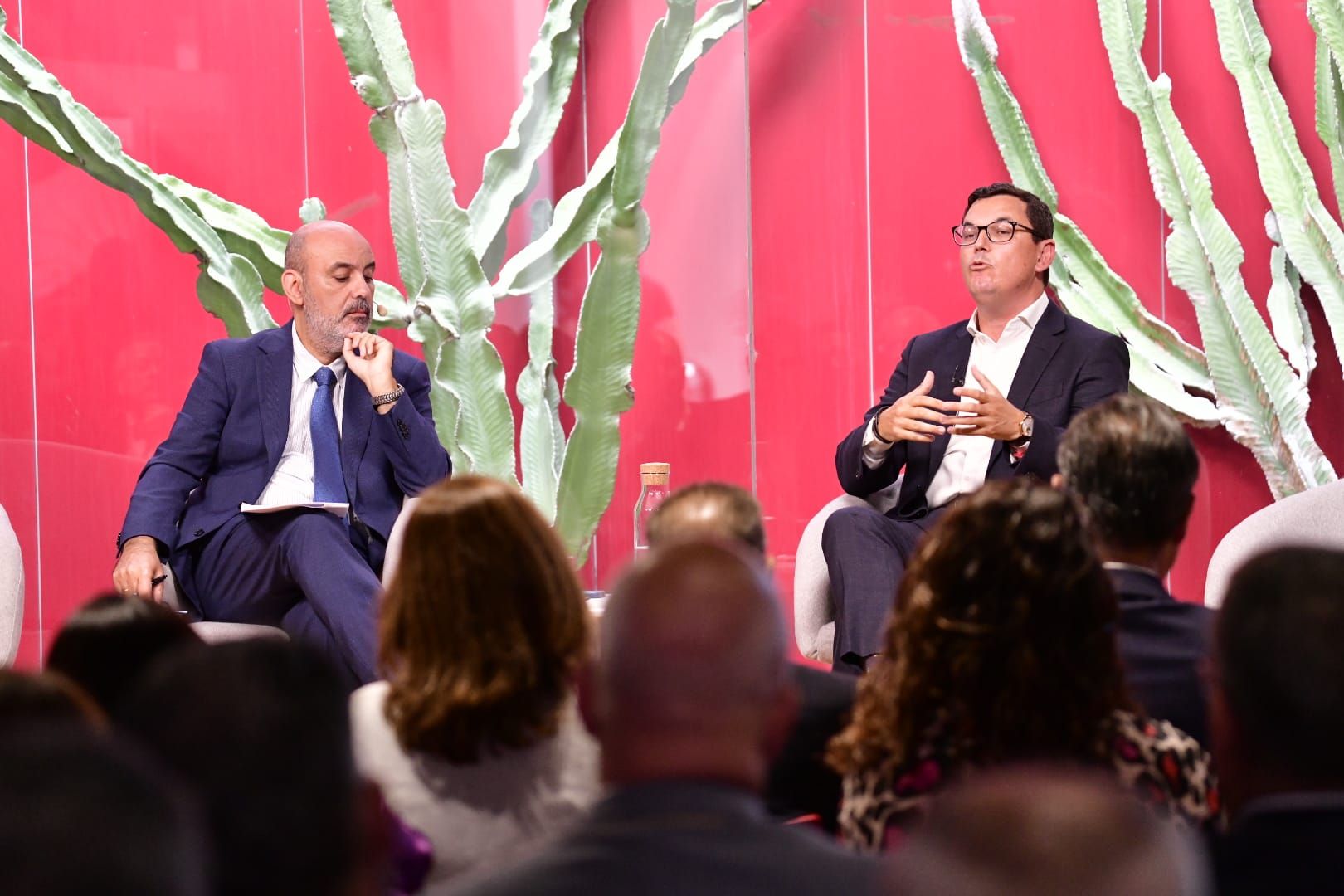 Imágenes del foro CANARIAS7 &#039;Conversaciones con el consejero Pablo Rodríguez&#039;