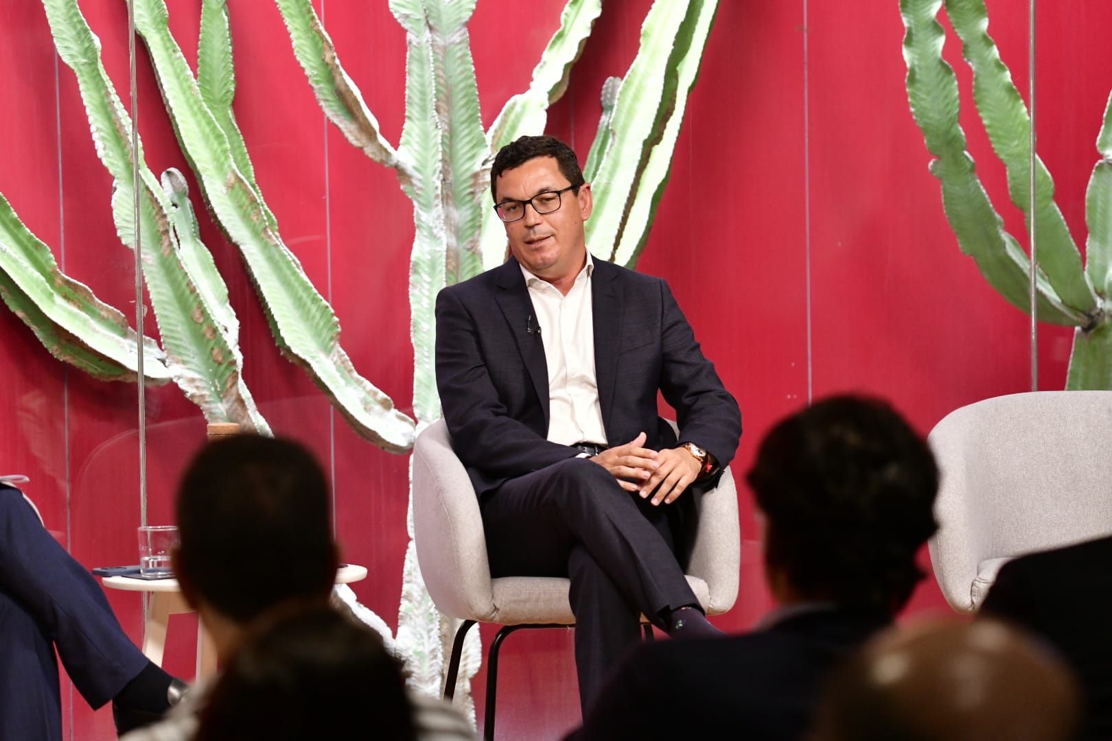 Imágenes del foro CANARIAS7 &#039;Conversaciones con el consejero Pablo Rodríguez&#039;