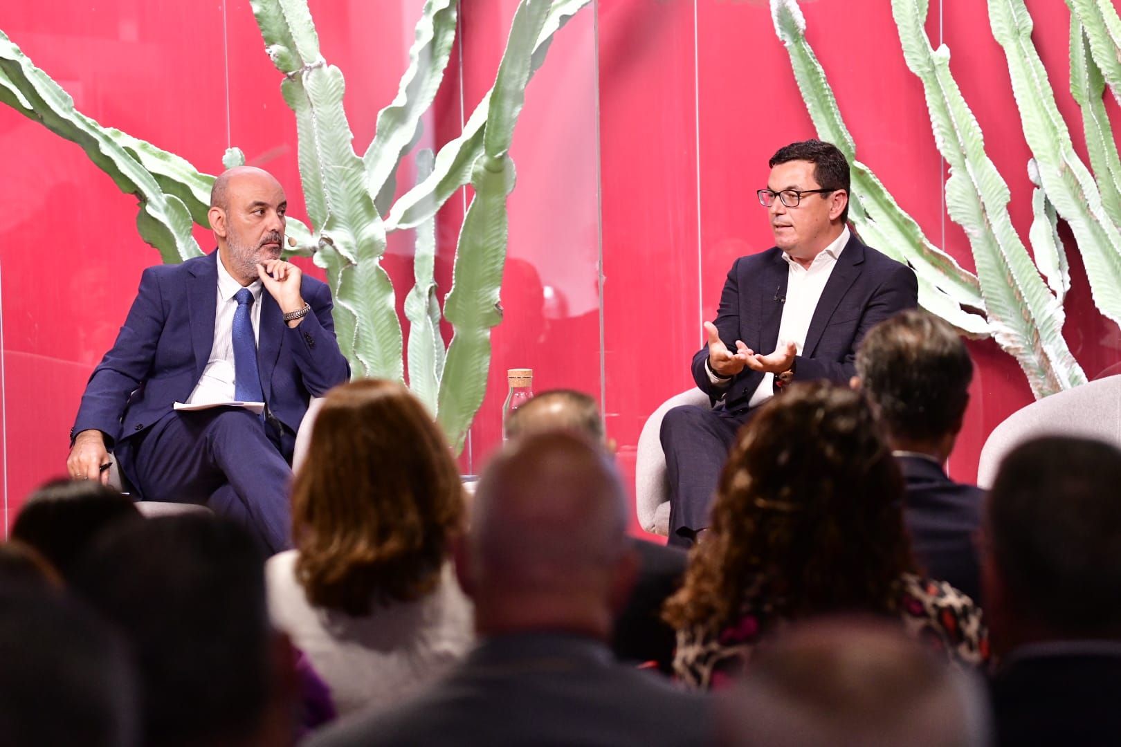 Imágenes del foro CANARIAS7 &#039;Conversaciones con el consejero Pablo Rodríguez&#039;