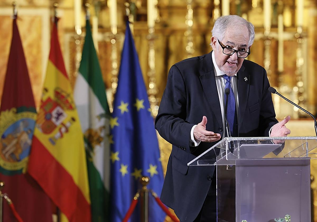 Imagen de archivo del presidente del Tribunal Constitucional, Cándido Conde Pumpido