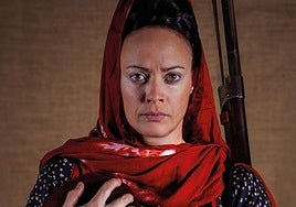 Marta Viera, en la imagen que ilustra el cartel del montaje.