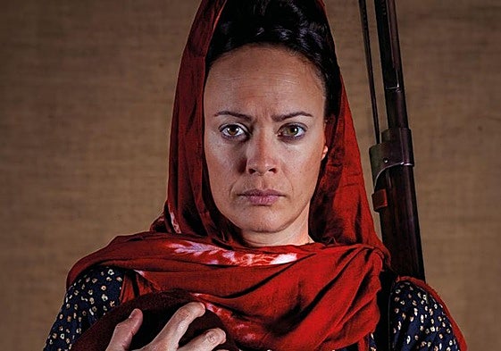 Marta Viera, en la imagen que ilustra el cartel del montaje.