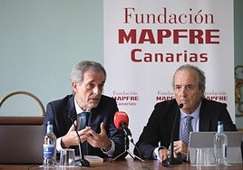 Juan Fernández Palacios (i) y Alfredo Montes.