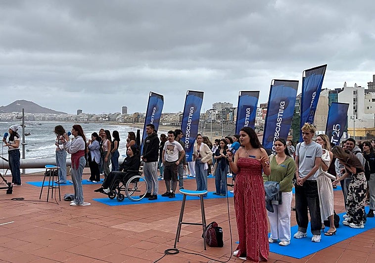 Imagen de la primera fase del casting.