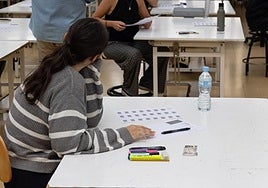 Imagen de archivo de la selectividad celebrada en 2024 en la ULPGC.