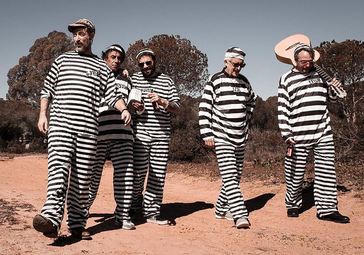 Imagen promocional de la banda G-5.