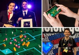 Imágenes de Néstor Feijoo en Finlandia, uno de los países en los que el mundillo de los videojuegos sigue al alza, en el que ha desarrollado su primer videojuego premiado en un certamen del país escandinavo.