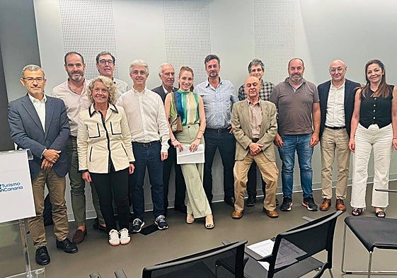 El economista y empresario grancancio Fernandy Estany Castro, reelegido como presidente del AEAT.