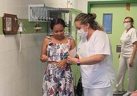 Entrega de la tarjeta de Semillas.