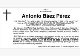 Antonio Báez Pérez
