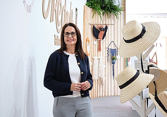 Lolina Negrín, consejera insular de Artesanía.